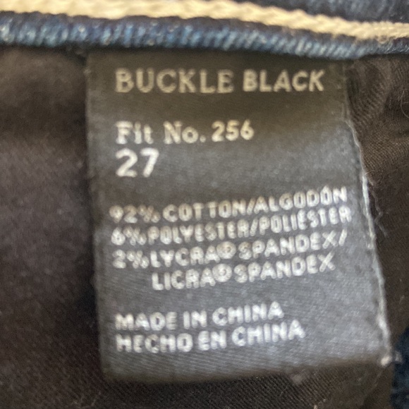 Buckle Black ankle skinnies - Picture 7 of 7